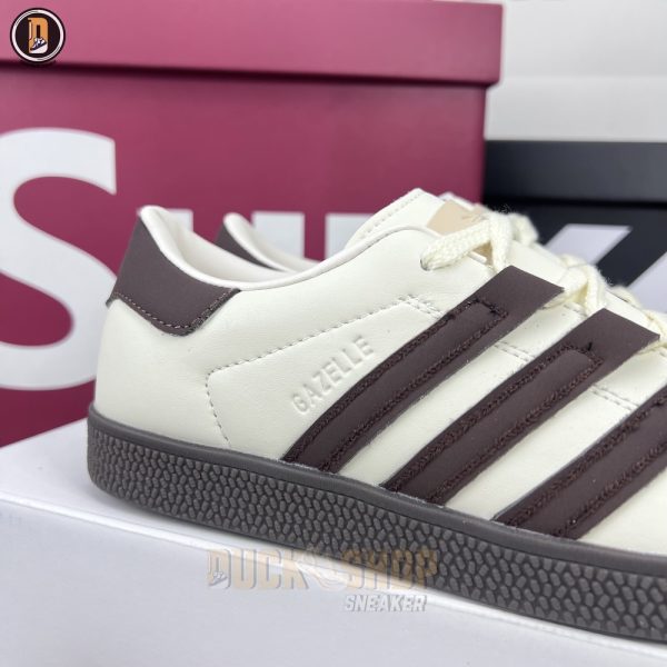 Giày Adidas Gazelle x Foot Industry Leather White Brown - Hình ảnh 3
