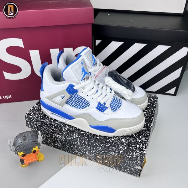 Giày Nike Air Jordan 4 Retro Military Blue - Hình ảnh 2