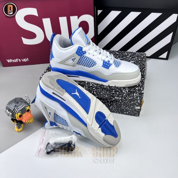Giày Nike Air Jordan 4 Retro Military Blue - Hình ảnh 7