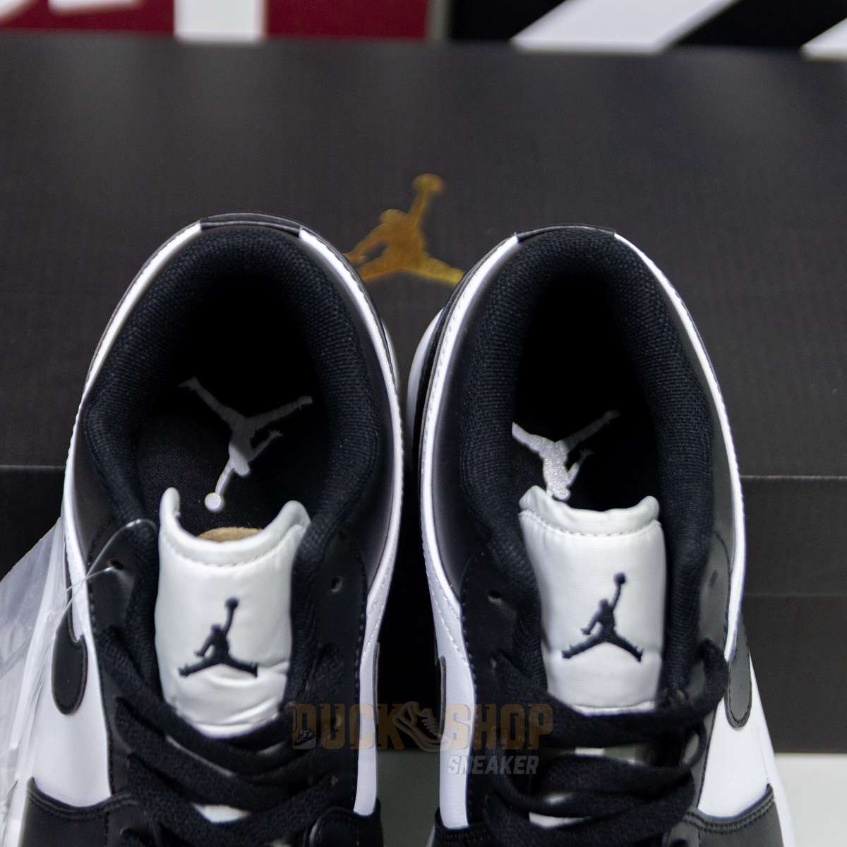 Giày Nike Air Jordan 1 Low Panda - Ảnh 8