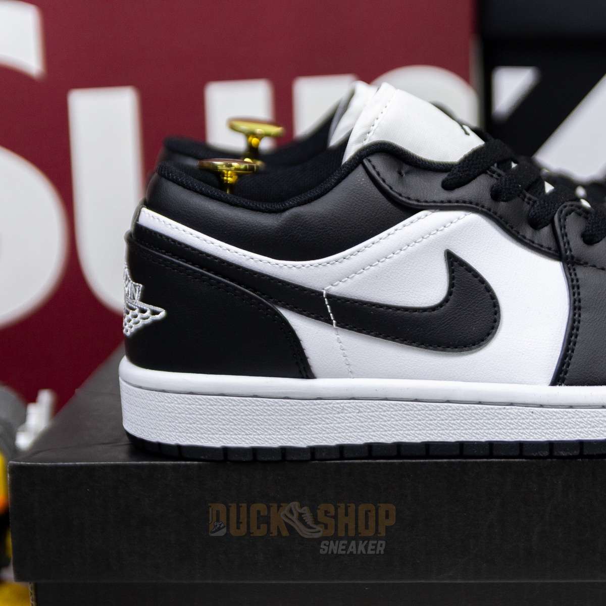 Giày Nike Air Jordan 1 Low Panda - Ảnh 9