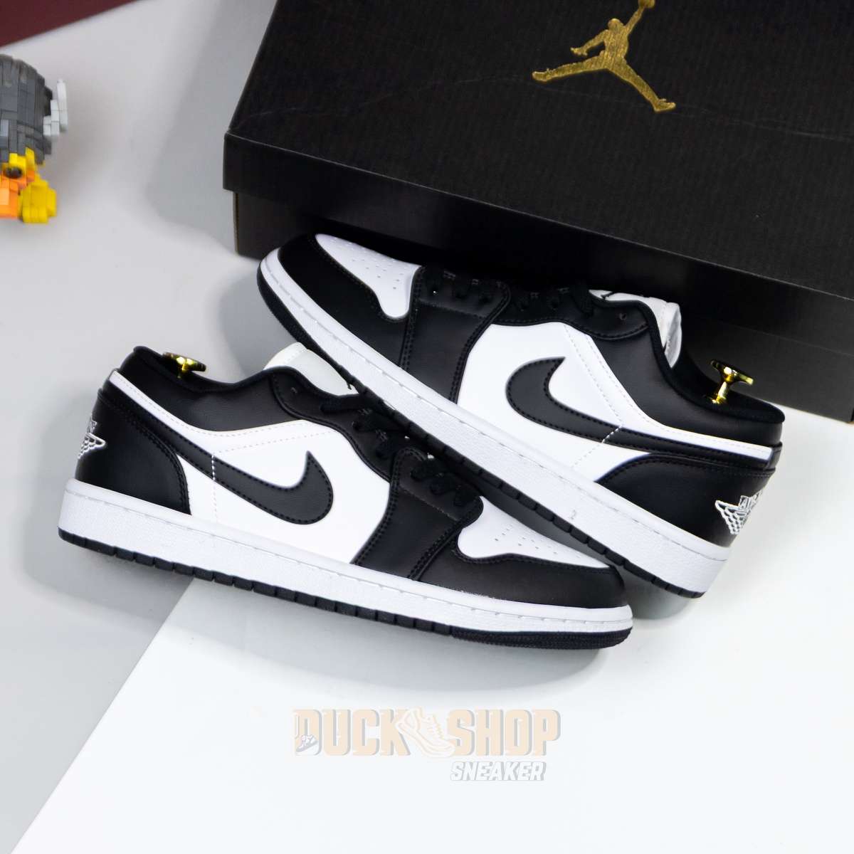 Giày Nike Air Jordan 1 Low Panda - Ảnh 11