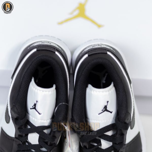 Giày Nike Air Jordan 1 Low Panda Đen Trắng - Hình ảnh 8