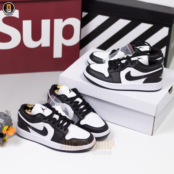Giày Nike Air Jordan 1 Low Panda Đen Trắng - Hình ảnh 3