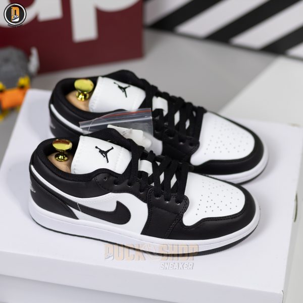 Giày Nike Air Jordan 1 Low Panda Đen Trắng - Hình ảnh 2