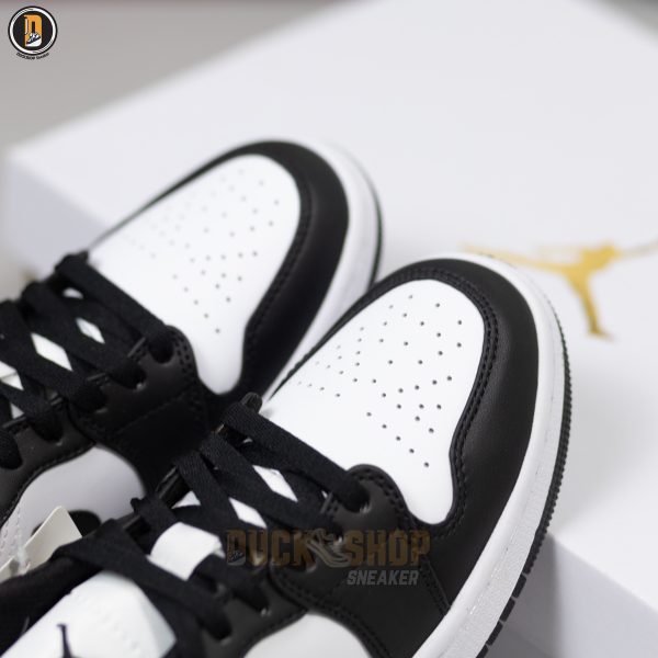 Giày Nike Air Jordan 1 Low Panda Đen Trắng - Hình ảnh 7