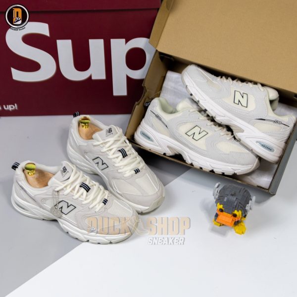 Giày New Balance 530v2 Retro Khaki Khaki Running Beige Kem - Hình ảnh 3