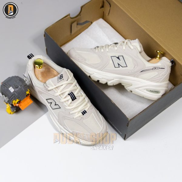 Giày New Balance 530v2 Retro Khaki Khaki Running Beige Kem - Hình ảnh 4