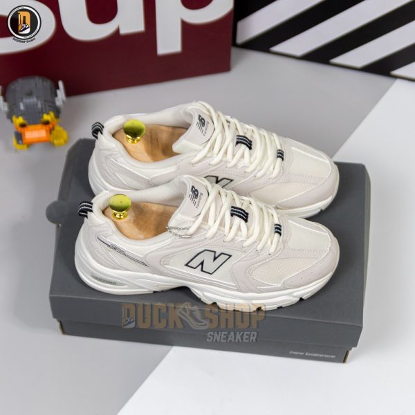 Giày New Balance 530v2 Retro Khaki Khaki Running Beige Kem - Hình ảnh 2
