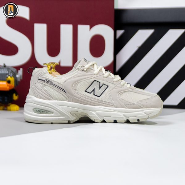 Giày New Balance 530v2 Retro Khaki Khaki Running Beige Kem