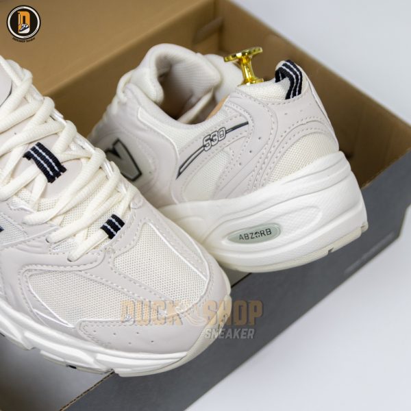 Giày New Balance 530v2 Retro Khaki Khaki Running Beige Kem - Hình ảnh 6
