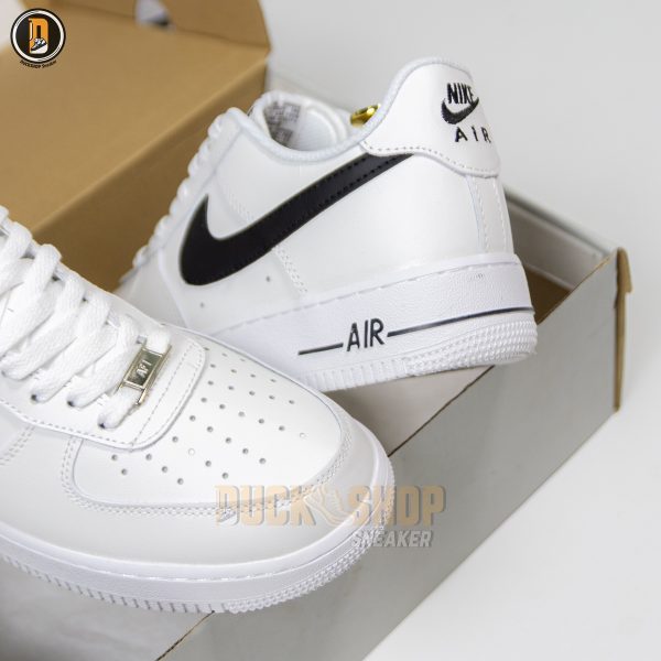 Giày Nike Air Force 1 White Black - Hình ảnh 4