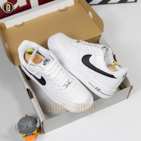 Giày Nike Air Force 1 White Black - Hình ảnh 3