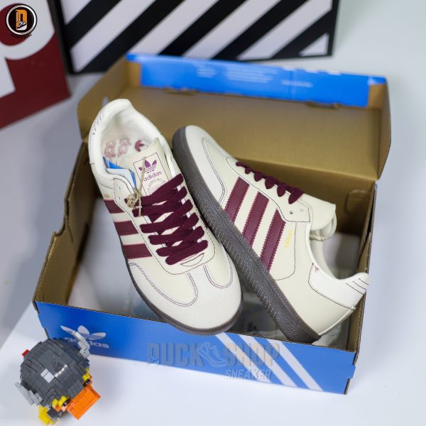 Giày Adidas Samba OG Maroon - Hình ảnh 3