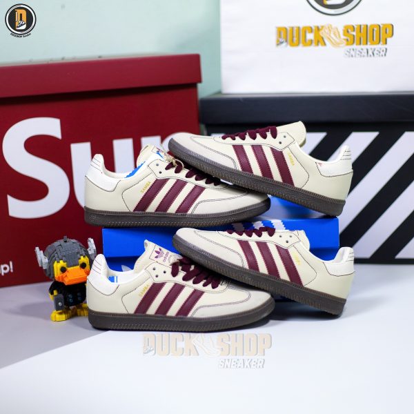 Giày Adidas Samba OG Maroon - Hình ảnh 12