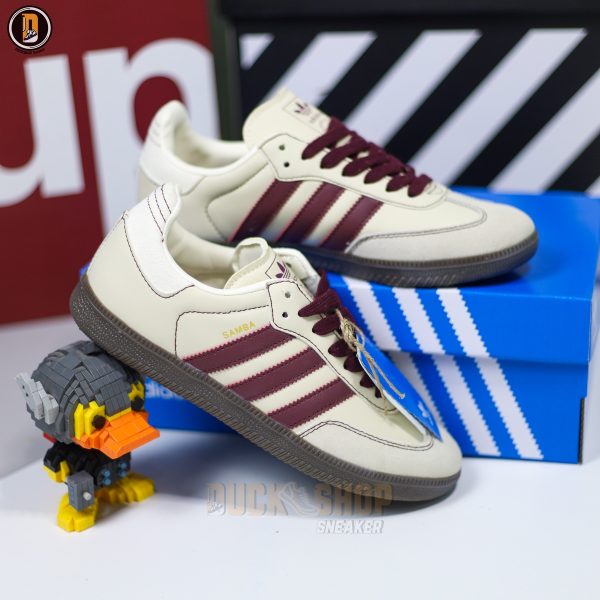 Giày Adidas Samba OG Maroon - Hình ảnh 10