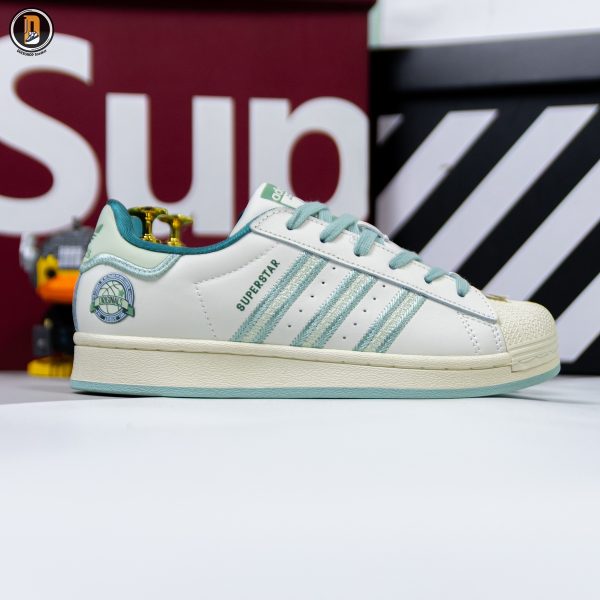 Giày Adidas Superstar Light Green Beige