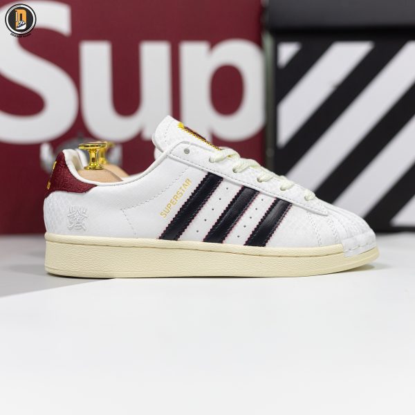 Giày Adidas x YU NAGABA Superstar Off-White Burgundy