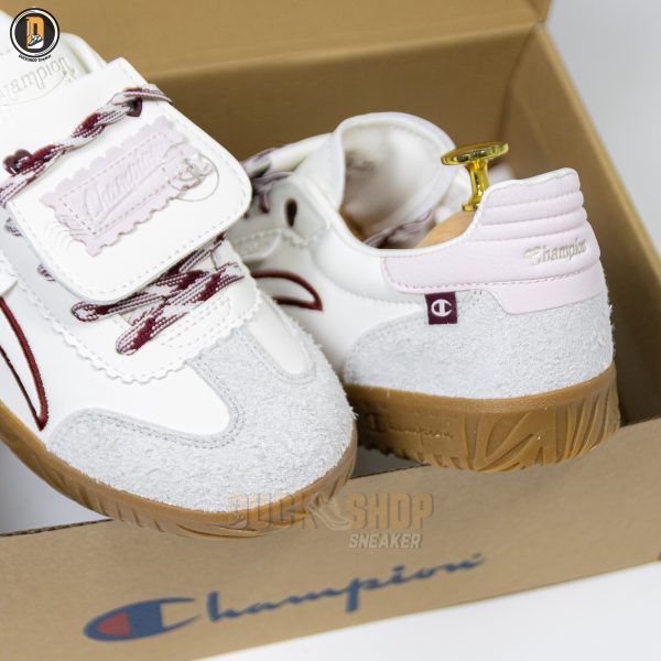 Giày Champion Essentials Champ T-Trainer White Red - Hình ảnh 4