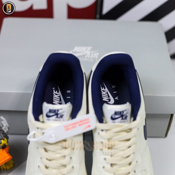 Giày Nike Air Force 1 Low Cream Navy Kem Than - Hình ảnh 8