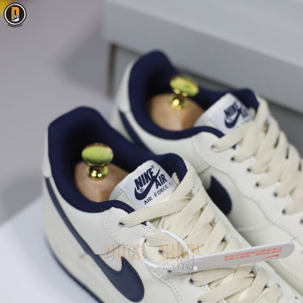 Giày Nike Air Force 1 Low Cream Navy Kem Than - Hình ảnh 5