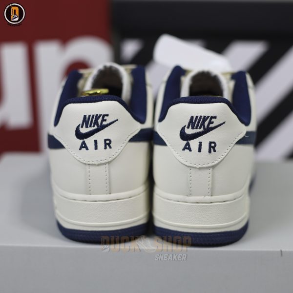 Giày Nike Air Force 1 Low Cream Navy Kem Than - Hình ảnh 9