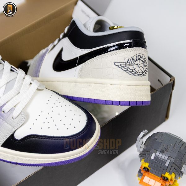 Giày Nike Air Jordan 1 Low SE Punk Rock Khói - Hình ảnh 4