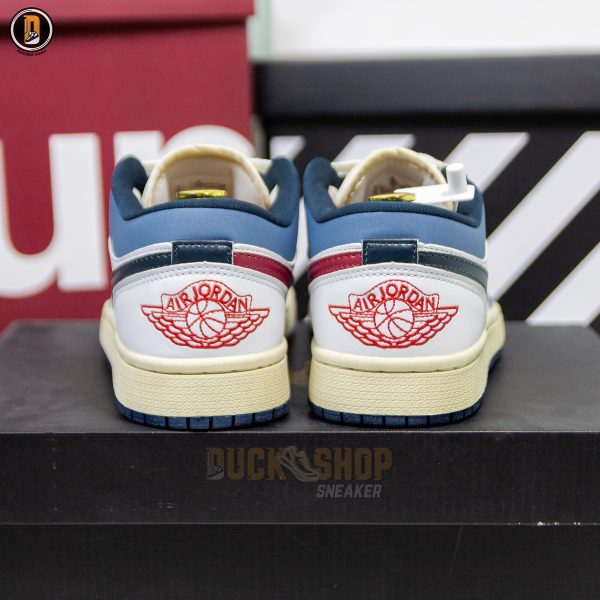 Giày Nike Air Jordan 1 Low SE Shoes Armory Navy - Hình ảnh 8