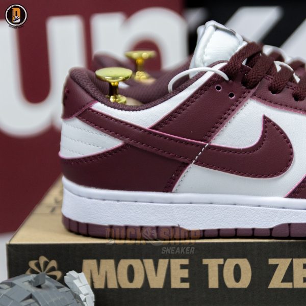 Giày Nike Dunk Low Team Red Bordeaux - Hình ảnh 7