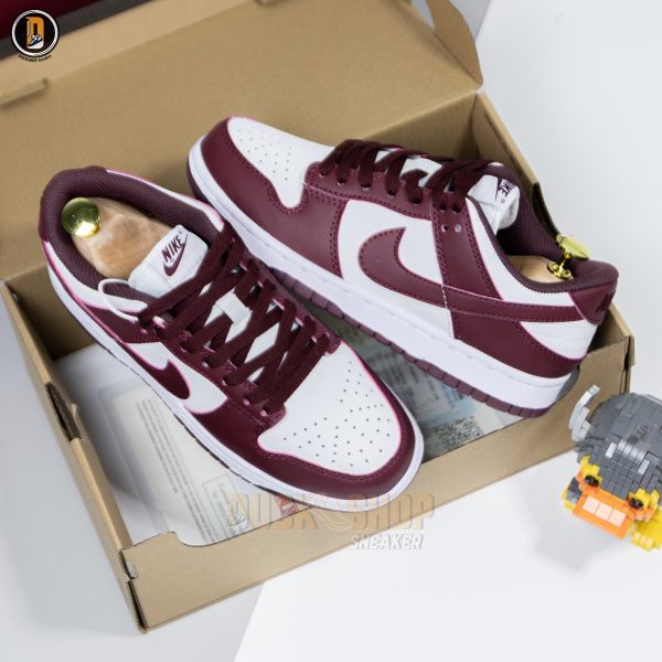 Giày Nike Dunk Low Team Red Bordeaux - Hình ảnh 3