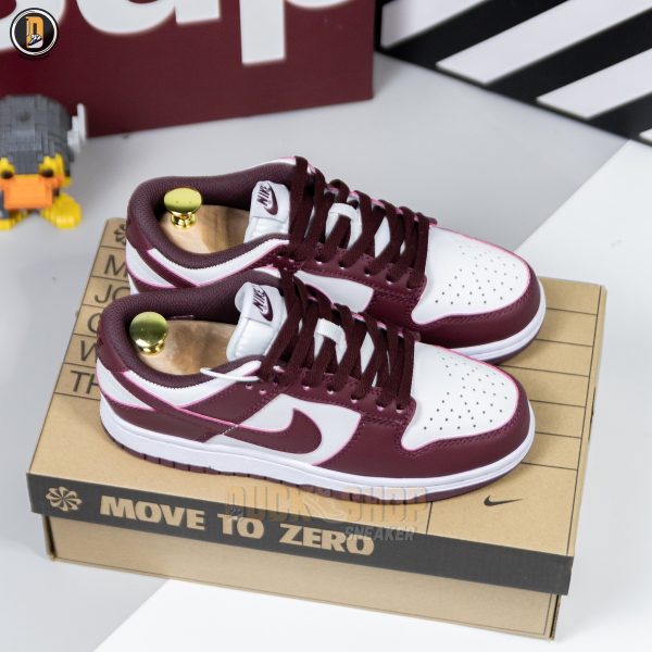 Giày Nike Dunk Low Team Red Bordeaux - Hình ảnh 2