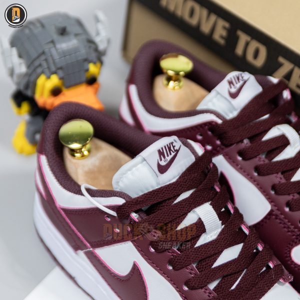 Giày Nike Dunk Low Team Red Bordeaux - Hình ảnh 5