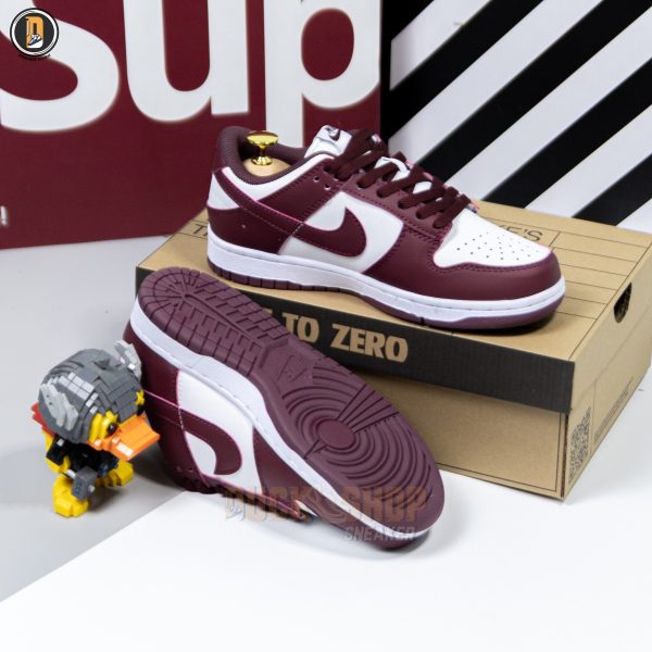 Giày Nike Dunk Low Team Red Bordeaux - Hình ảnh 10