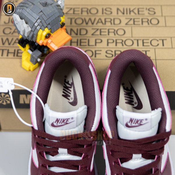 Giày Nike Dunk Low Team Red Bordeaux - Hình ảnh 8