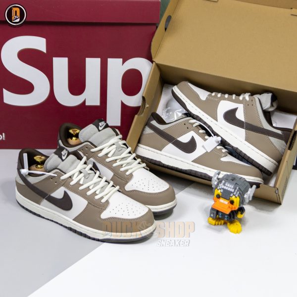 Giày Nike SB Dunk Low x Otomo Katsuhiro Steamboy OST Grey White Brown - Hình ảnh 4