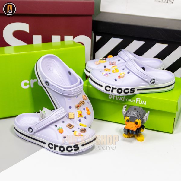 Dép Sục Crocs Bayaband Tím - Hình ảnh 6