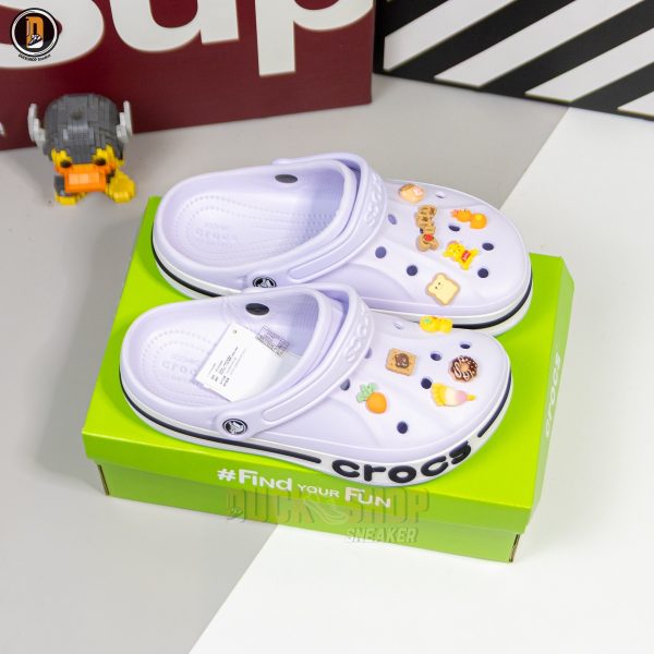 Dép Sục Crocs Bayaband Tím - Hình ảnh 2