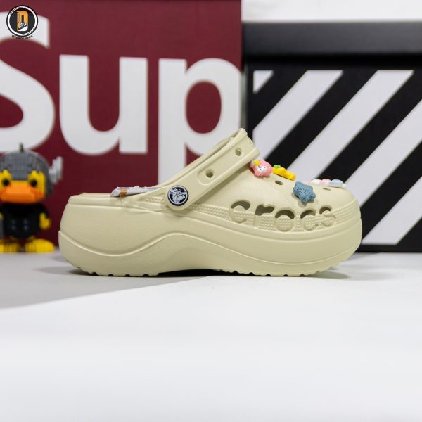 Dép Sục Crocs Bella Winter White