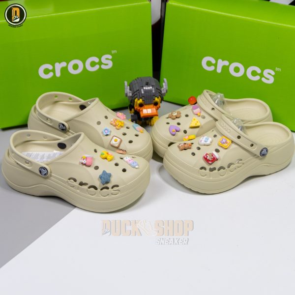 Dép Sục Crocs Bella Winter White - Hình ảnh 7