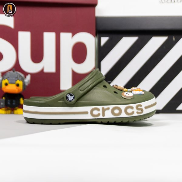 Dép Sục Crocs Bayaband Clog Army Green