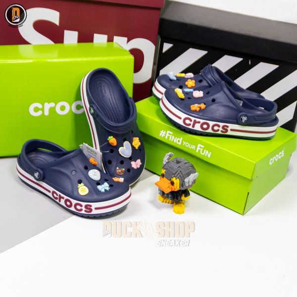 Dép Sục Crocs Bayaband Clog Navy Pepper - Hình ảnh 6