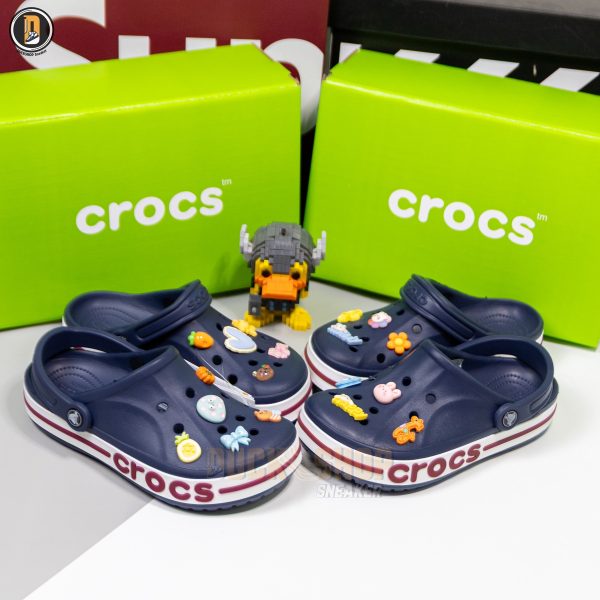 Dép Sục Crocs Bayaband Clog Navy Pepper - Hình ảnh 5