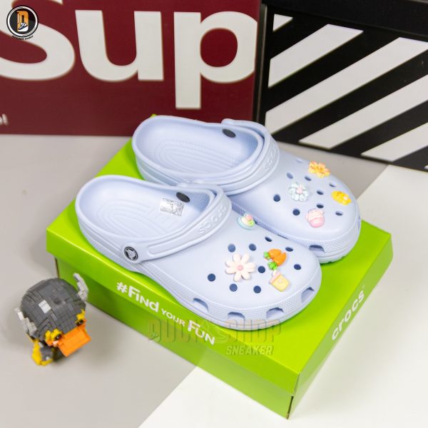Dép Sục Crocs Classic Clog Blue Frost - Hình ảnh 2