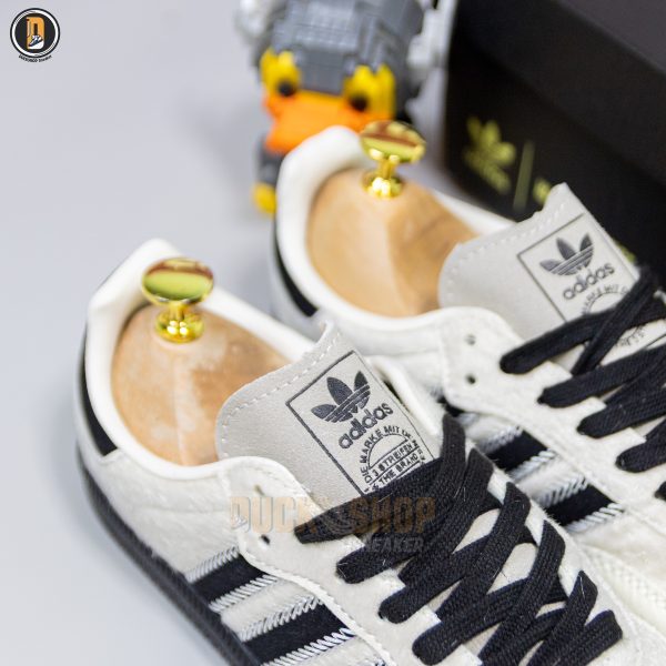 Giày Adidas Samba OG Wonder White Black Pony - Hình ảnh 6