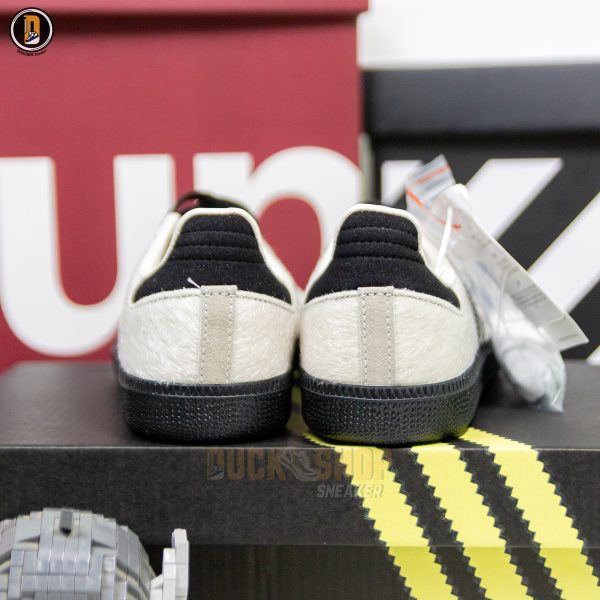 Giày Adidas Samba OG Wonder White Black Pony - Hình ảnh 8