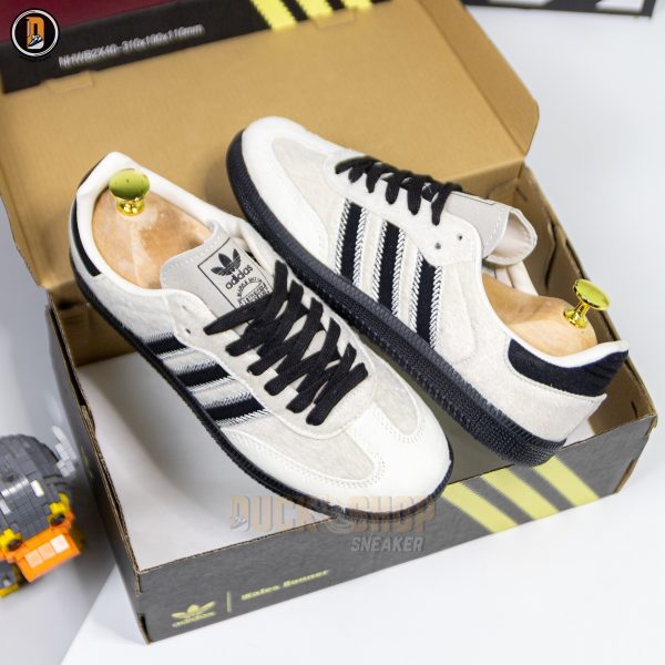 Giày Adidas Samba OG Wonder White Black Pony - Hình ảnh 3