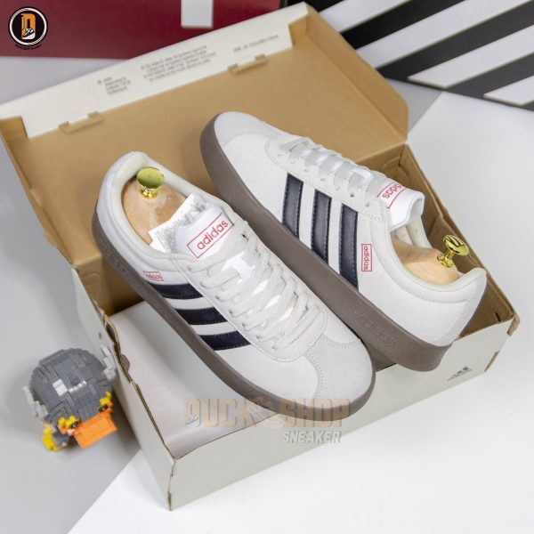 Giày Adidas VL Court 2.0 Lifestyle Skateboarding Suede - Hình ảnh 3