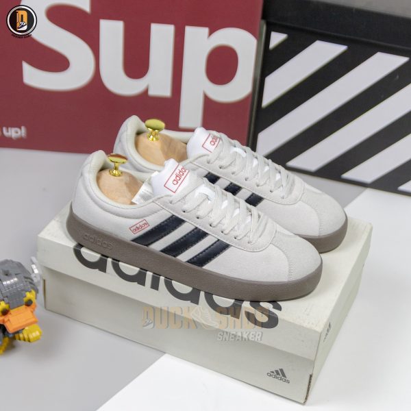Giày Adidas VL Court 2.0 Lifestyle Skateboarding Suede - Hình ảnh 2