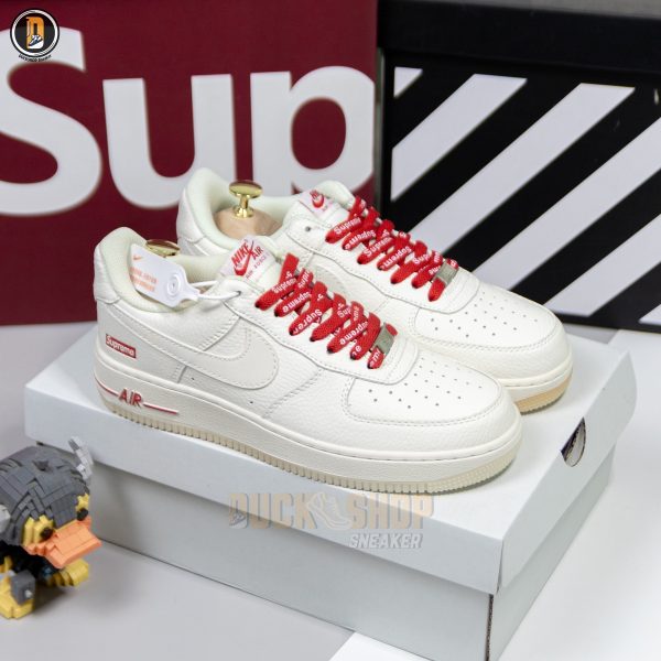 Giày Nike Air Force 1 Low Supreme - Ảnh 2