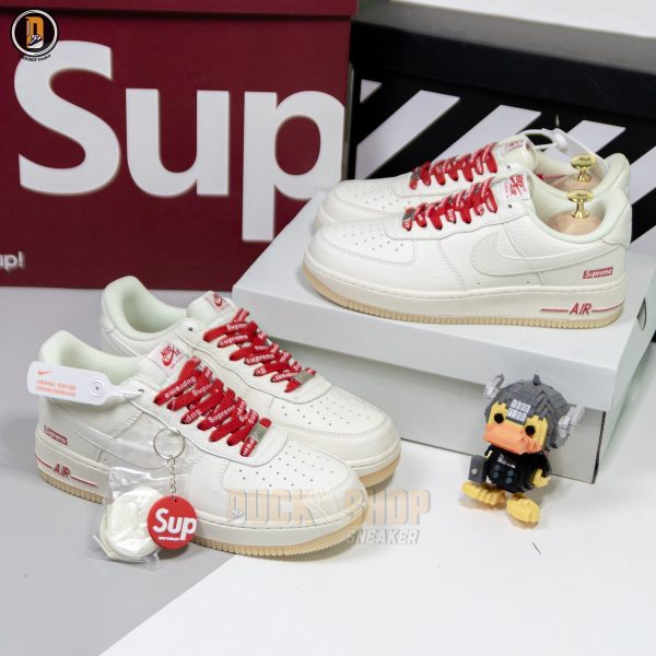 Giày Nike Air Force 1 Low Supreme - Ảnh 11